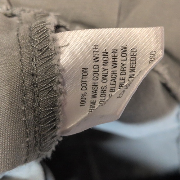 Style & Co. Sage Green Peplum Waist Denim Utility Jacket Size 1X, EUC - Picture 4 of 5